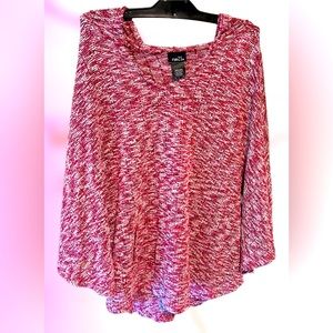 Rue21 ❤️ Women's Knitted Sweater Wrap Cardigan Pullover with Hood